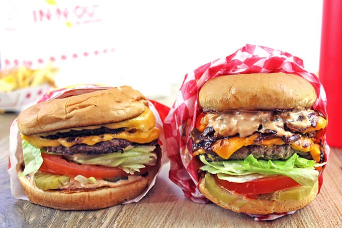6. In-N-Out Double Double (Animal Style)