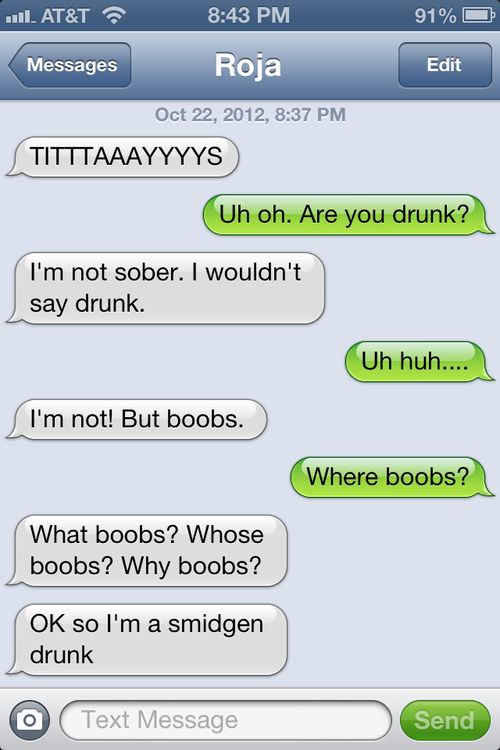 Drunk Texts #3