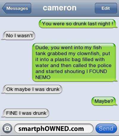 Drunk Texts #4