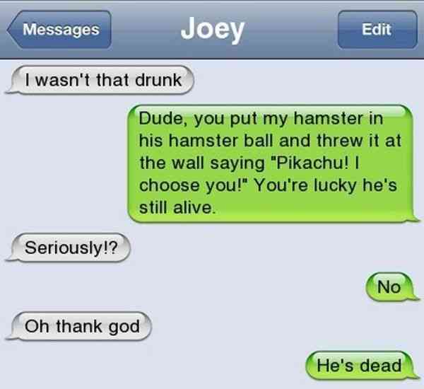Drunk Texts #10