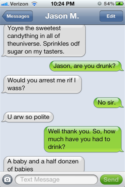 Drunk Texts #12