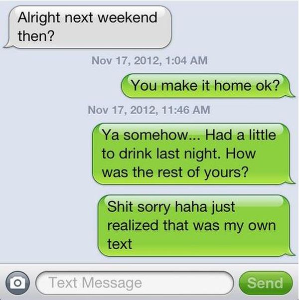 Drunk Texts #17