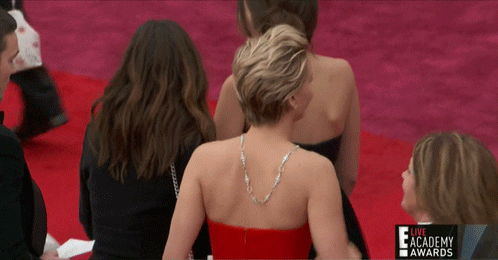 Jennifer Lawrence Goes Down...Again