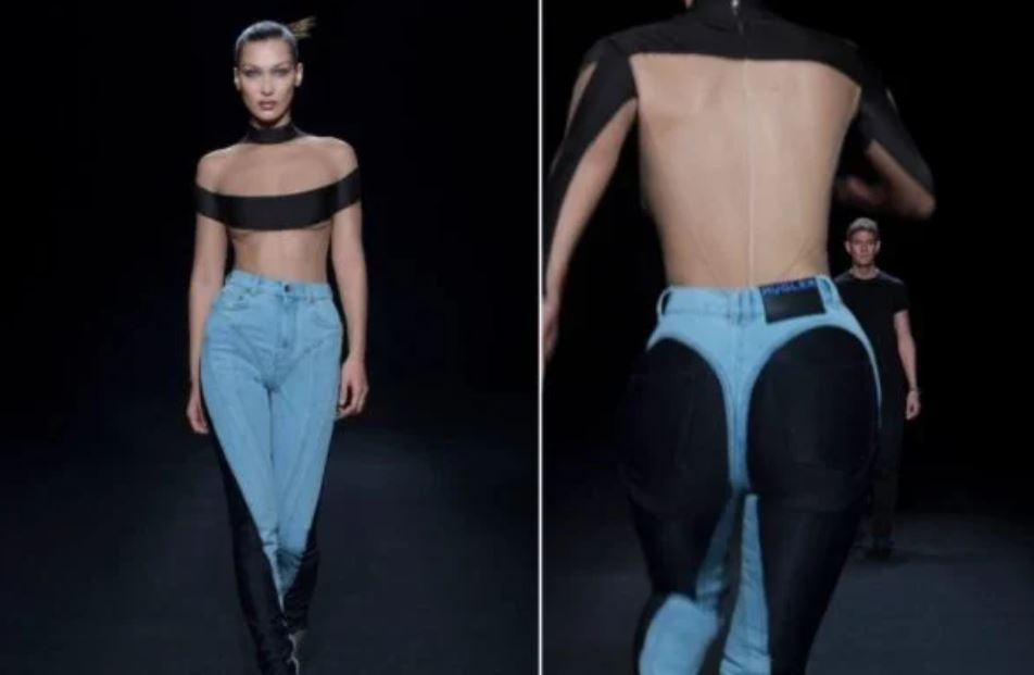 Mandatory Style: Bella Hadid and Irina Shayk Rock Thong Jeans in New Trend Our Covid Bods Can’t Pull Off