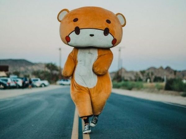 Meanwhile in California: Man in Bear Suit Attempts to Walk From LA to San Francisco Without Getting Shot or Run Over