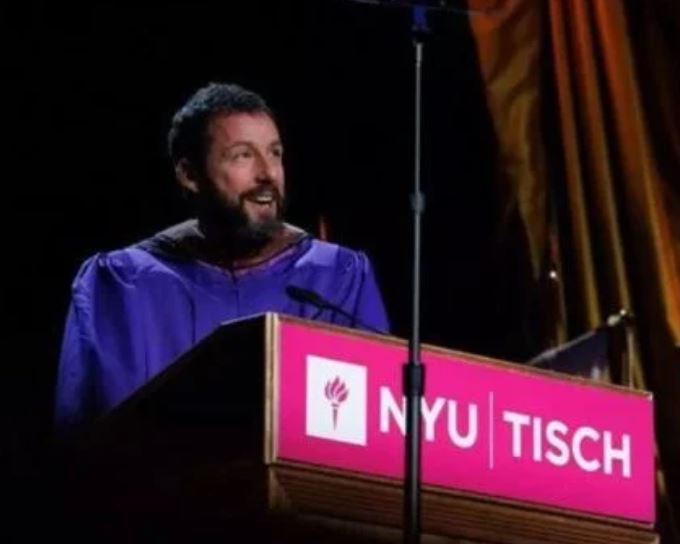 Adam Sandler Cracks Up Graduates’ Parents During Hilarious Commencement Speech (Can We Hire Him For Thanksgiving?)