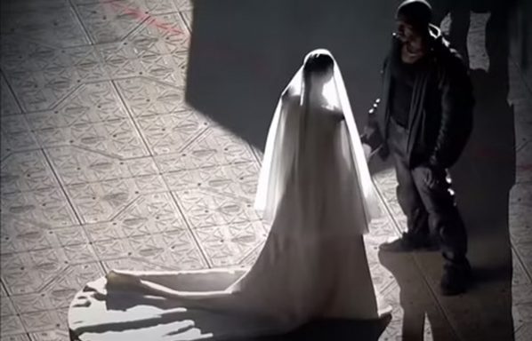 Kanye West Sets Himself on Fire and Recreates Wedding to Kim Kardashian at ‘Donda’ Listening Party (Moving On Is Going Well…)