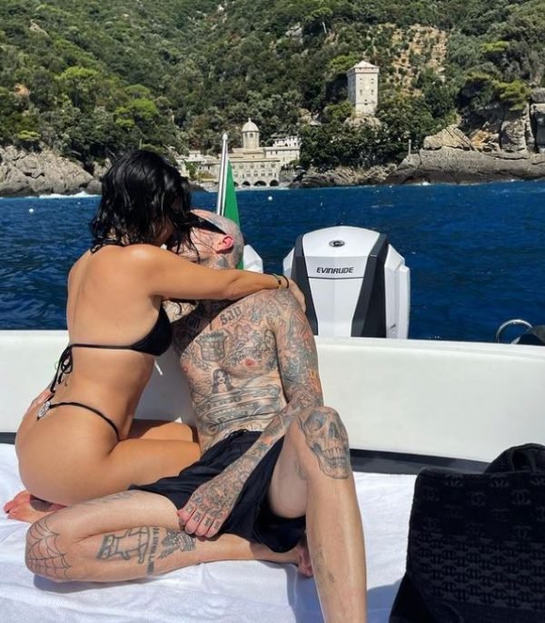Kourtney Kardashian and Travis Barker Take PDA and Butt-Baring Fashion to Italy, That’s Amore (And Enough Already)