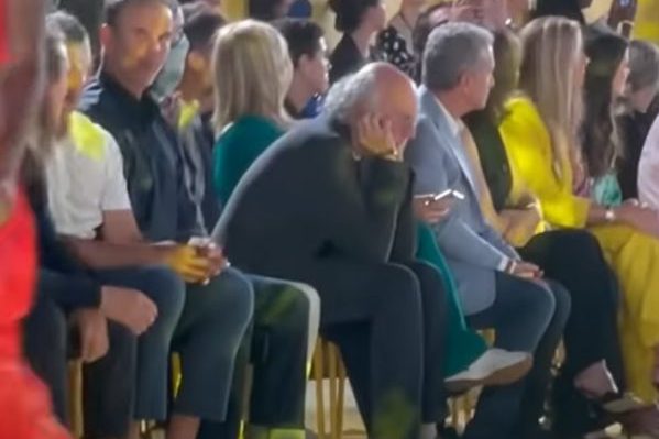 Larry David Caught Multiple Times Plugging His Ears in Public Is Totally Speaking Our Language