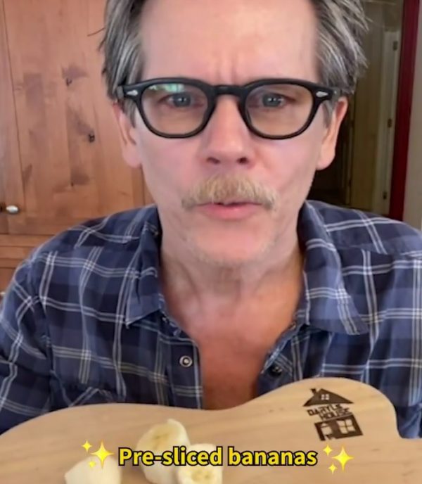 Kevin Bacon Shares Banana-Slicing Hack in Viral TikTok (Give This Man a Cooking Show Already!)