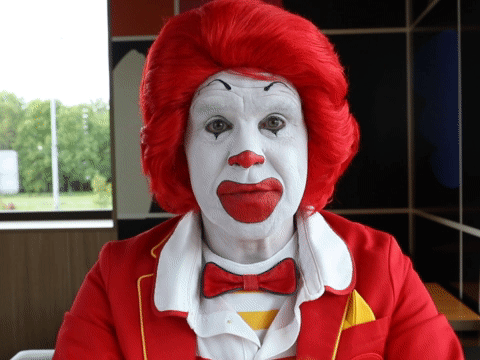 7. Ronald McDonald (McDonald's)