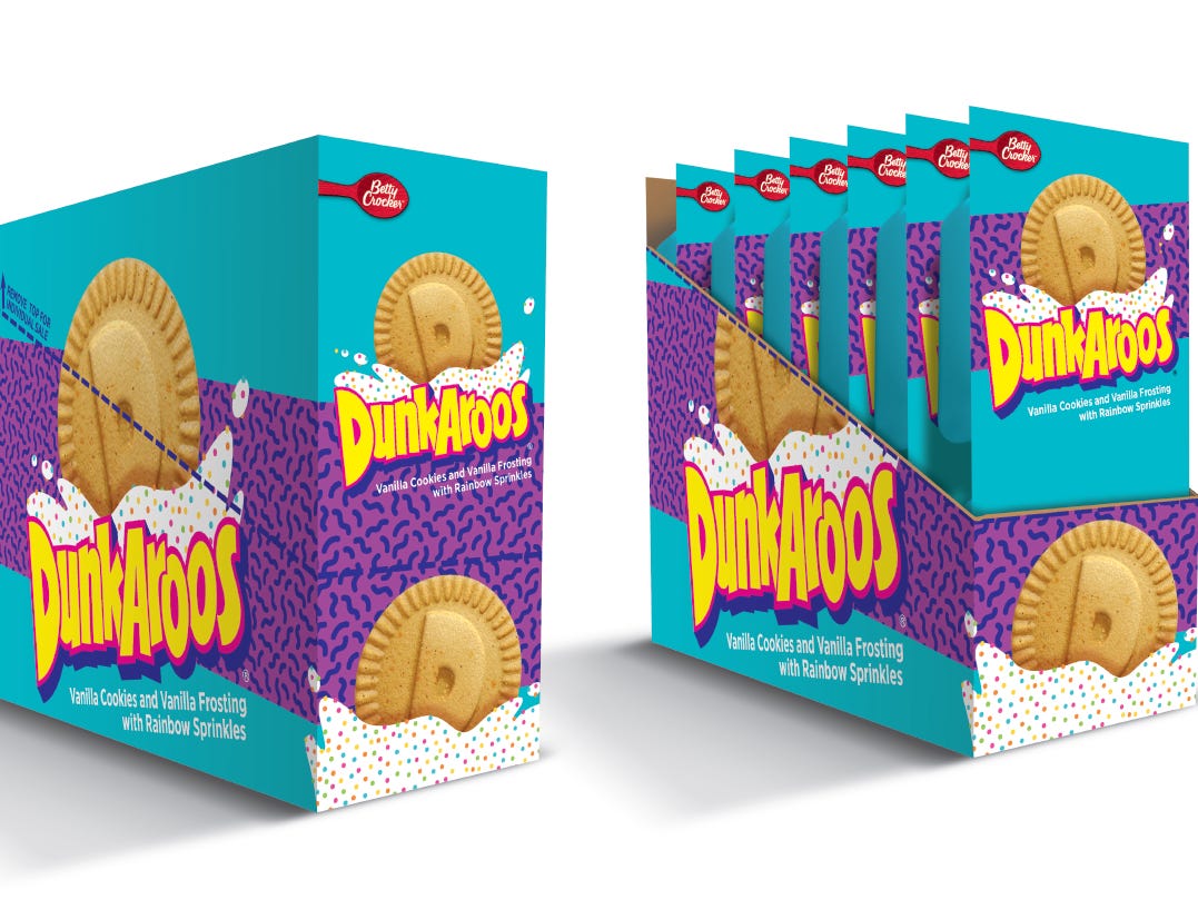Nostalgia Alert: Dunkaroos Are Back to Give You the Cavities You Haven’t Had Since You Were 12