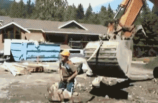Getting The Swing Of This Construction Gig