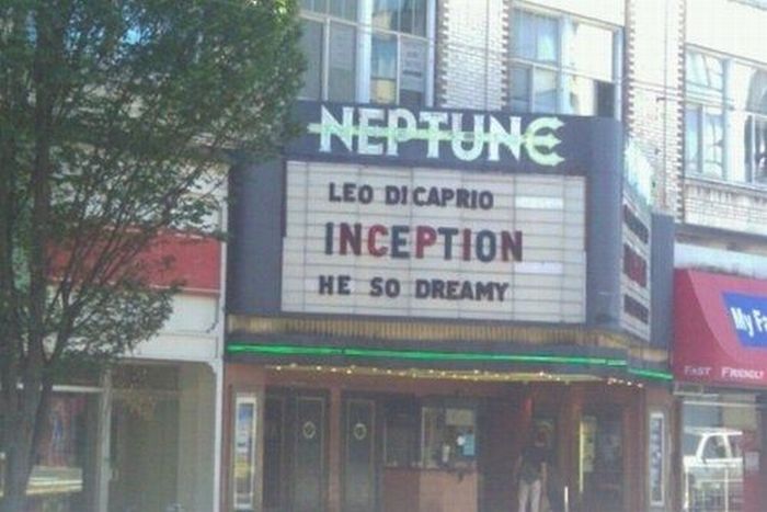 Funny Movie Marquees #8
