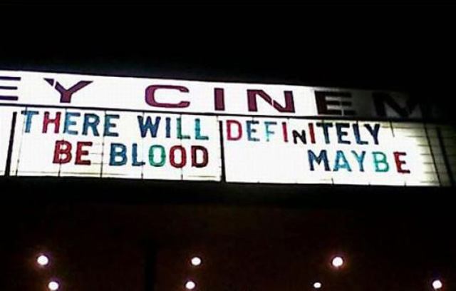 Funny Movie Marquees #14