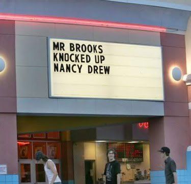 Funny Movie Marquees #15