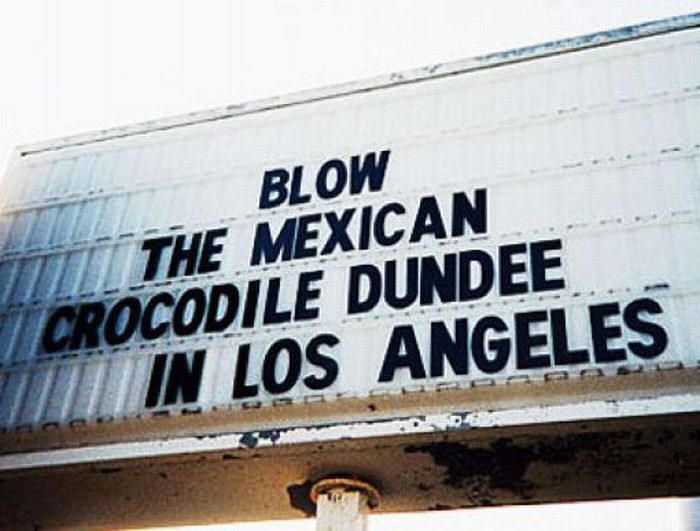 Funny Movie Marquees #20