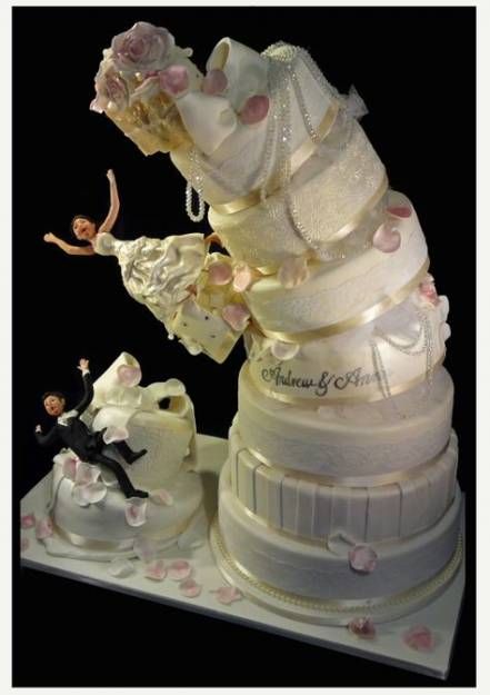 Funny Wedding Cakes #11