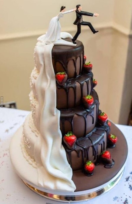 Funny Wedding Cakes #17