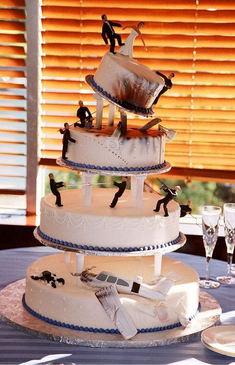 Funny Wedding Cakes #20