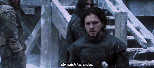 Jon Snow Leaves The Night's Watch