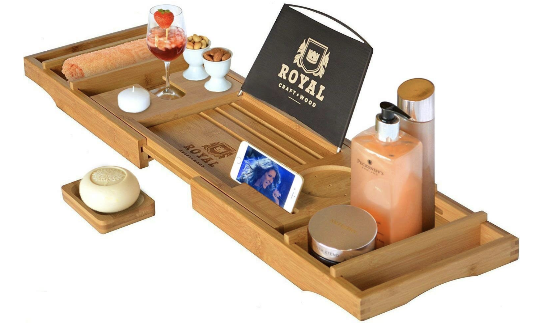 Royal Craft Wood's Luxury Bathtub Caddy