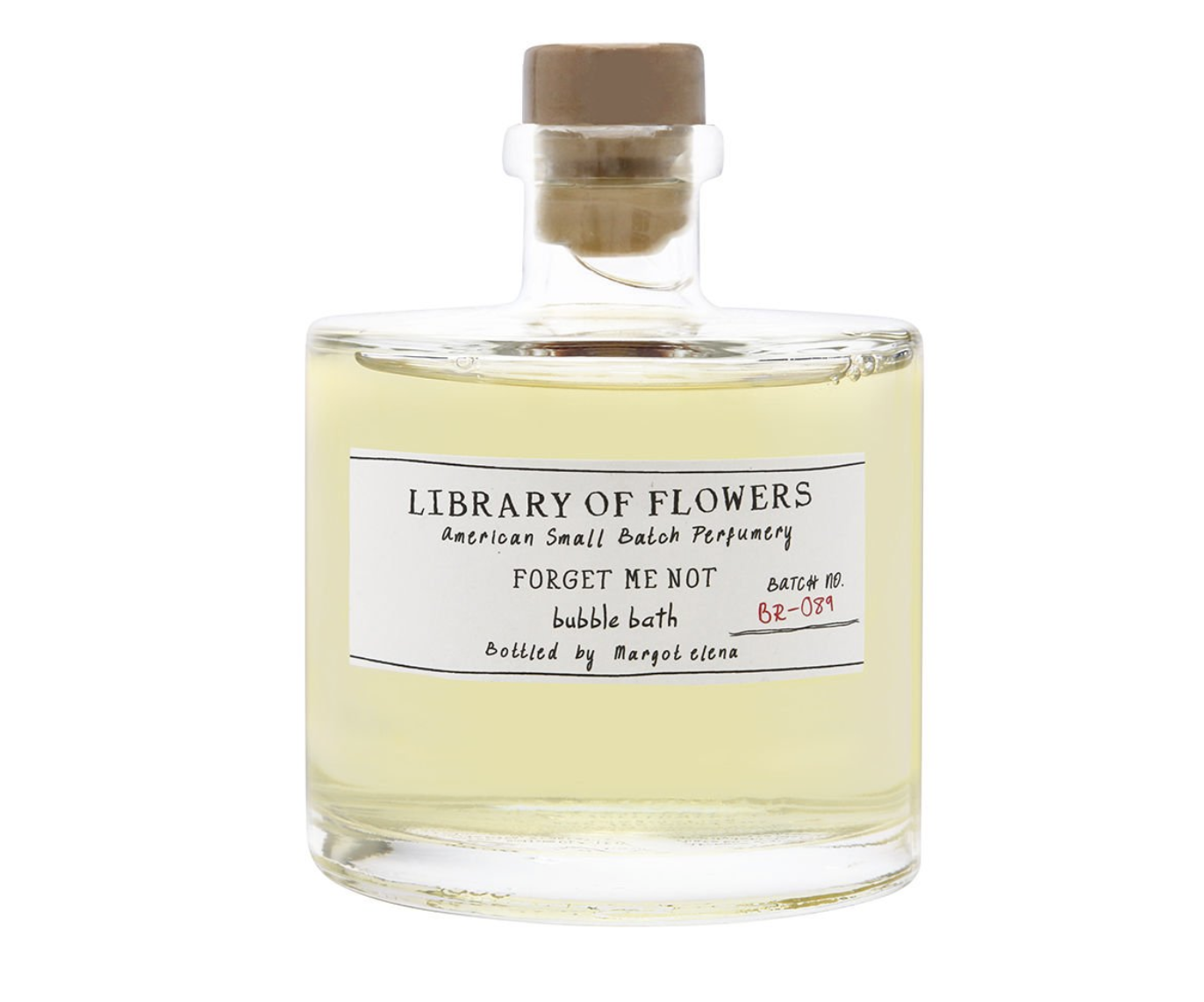 Library of Flowers Forget Me Not Bubble Bath