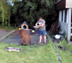 Don’t throw nightly garbage-can-fire parties in the front yard.