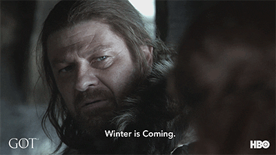 4. ‘Game of Thrones’ – “Winter is coming.”