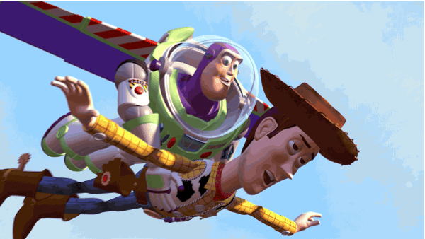 First Fully Computer Generated Animation - "Toy Story" (1995)