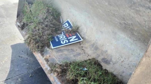 Meanwhile in Florida: Drunk Man Steals Bulldozer to Knock Down Biden-Harris Signs, Not Exactly Stealth