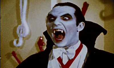Why did the vampire stink when he opened his mouth? 