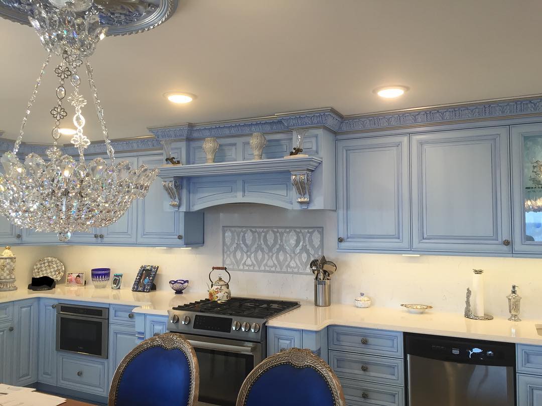 Kitchen Do: Blue