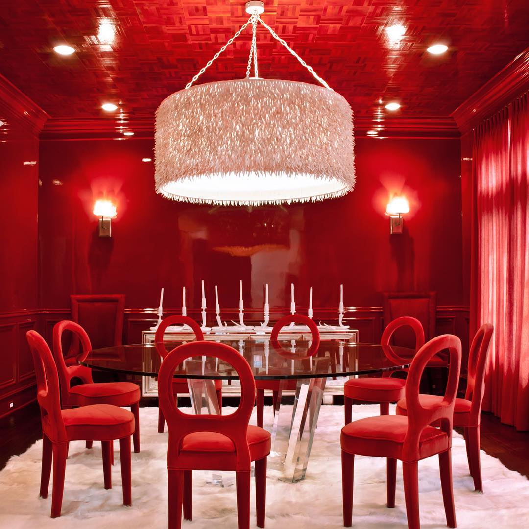 Dining Room Don't: Red
