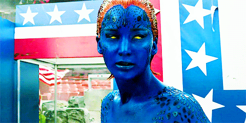 7. Jennifer Lawrence as Mystique