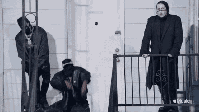 Had A Stoop Hang With Marilyn Manson