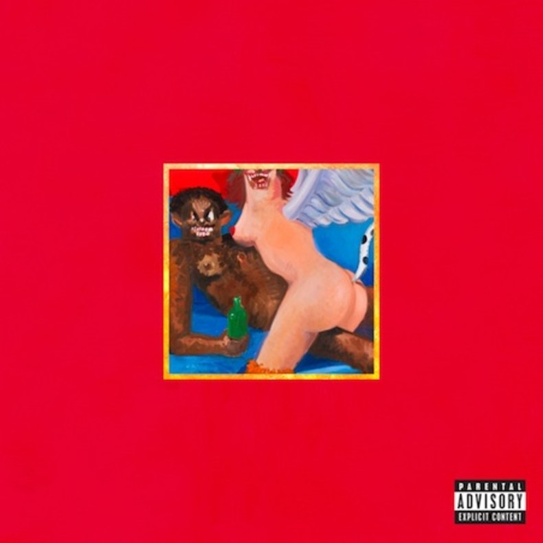 Kanye West Album Cover - My Beautiful Dark Twisted Fantasy