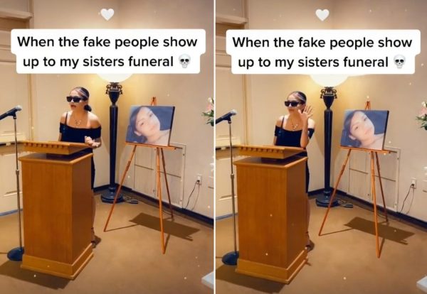8. Meanwhile in California: TikToker Goes Viral For Dissing Dead Woman at Her Funeral, Nothing Like Good Roast