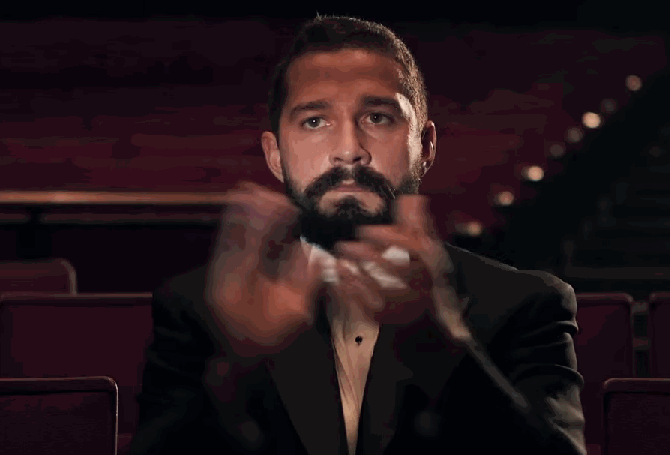 A surprise appearance by Shia LaBeouf.
