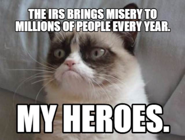 Mandatory Monday Memes Tax Day Edition #2