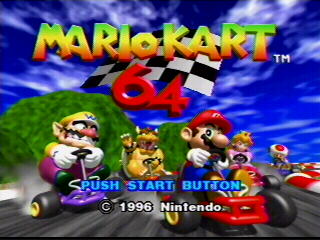 2. 'Mario Kart 64' (Nintendo 64, 1996)