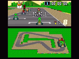 3. 'Super Mario Kart' (Super Nintendo, 1992)