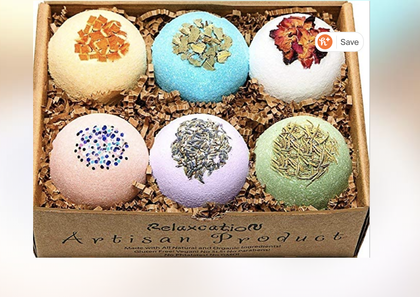 Relaxacation Organic Bath Bomb Gift Set