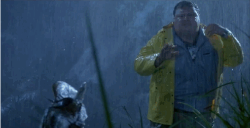 Dennis Nedry in 'Jurassic Park'