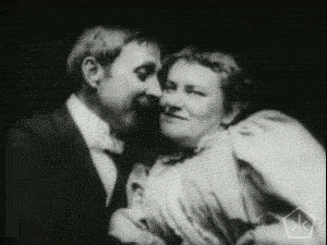 First Kiss: 'The Kiss' (1896)