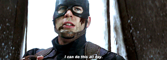 5. “I can do this all day.” (‘Captain America’)