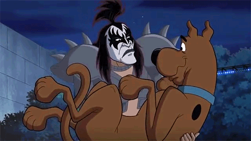 Scooby Doo and KISS