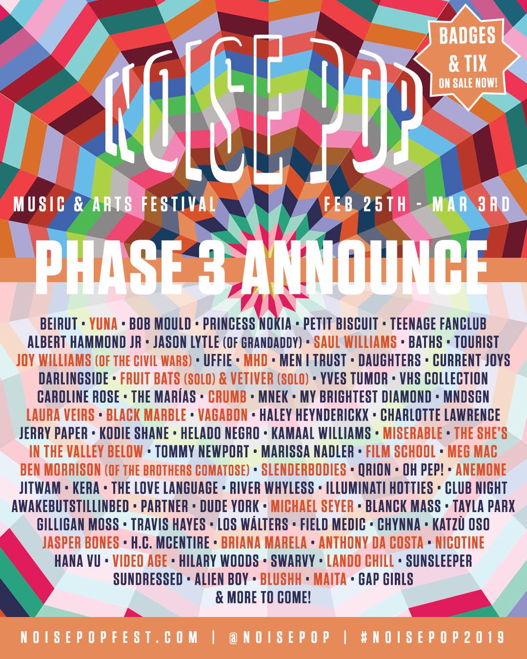 Noise Pop Music and Art Festival