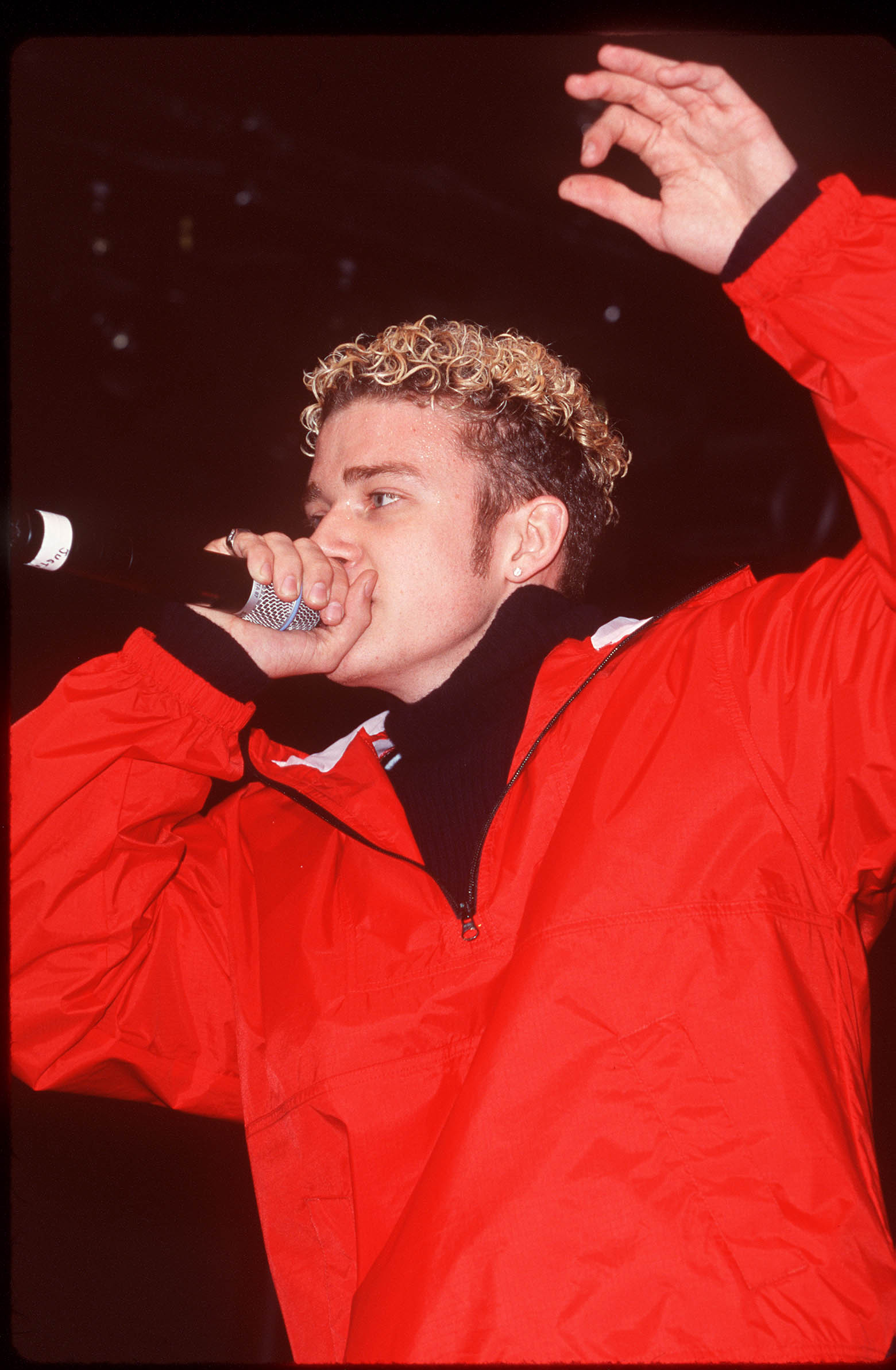 Justin Timberlake's Dyed Curls