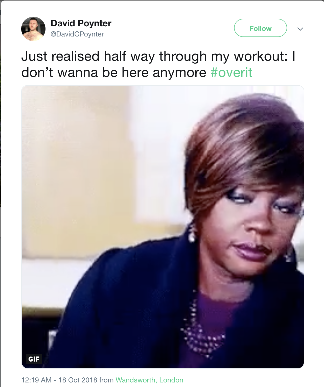 Saying Adios To Your Workout